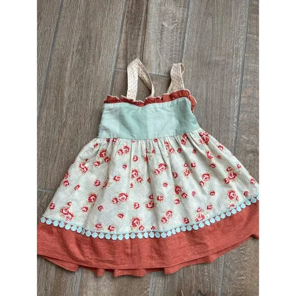 Persnickety Betsey Floral Halter Knot Top Sz 3 Years - Picture 1 of 7